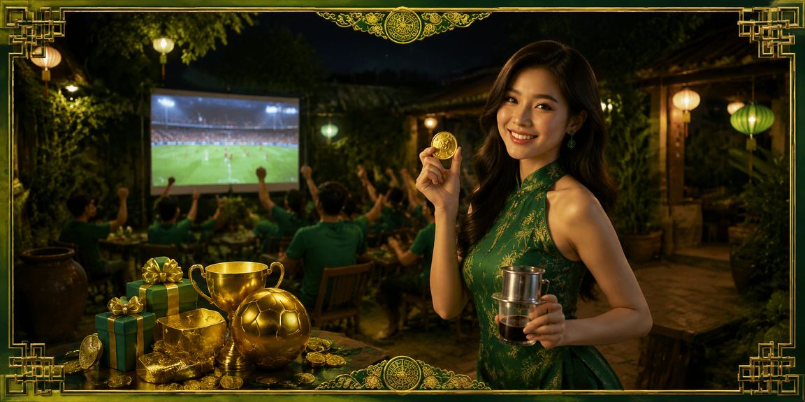 Người dùng xem kết quả cá cược bóng đá tại quán cà phê Ninh Bình